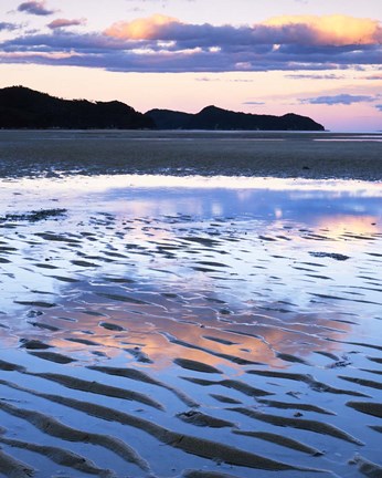 Framed Coast, Abel Tasman National Park, New Zealand Print