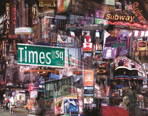 Framed Crossroads of the World Print