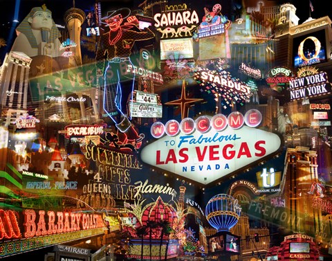 Framed Vegas Print