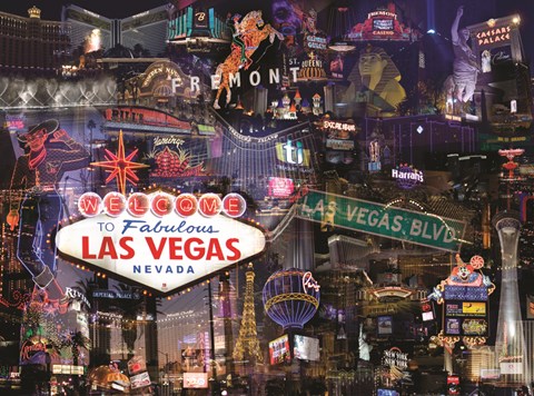 Framed Vegas Baby Print