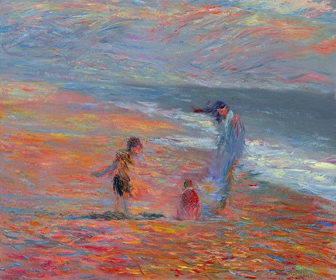 Framed Sunset Wind Print