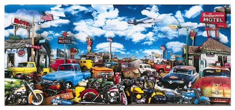 Framed Going to Kansas City Print