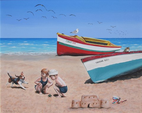 Framed To the Rescue Print