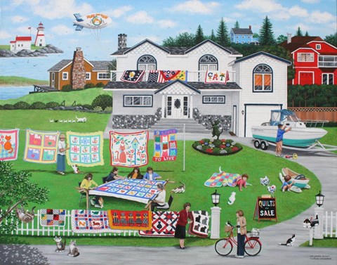 Framed Cat Lovers Society Print