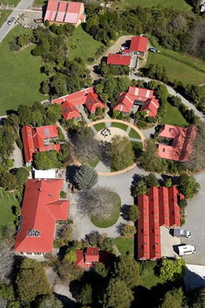 Framed Outward Bound Outdoor Education School, South Island, New Zealand Print