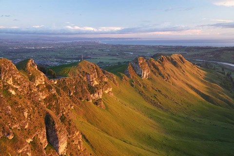 Framed Te Mata Peak, Hawkes Bay, North Island, New Zealand Print