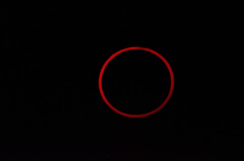 Framed Totality During Annular Solar Eclipse Print