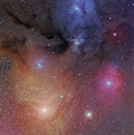 Framed Rho Ophiuchus Print