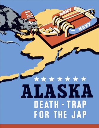 Framed Alaska, Death Trap Print