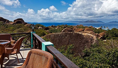 Framed Top of the Baths in Virgin Gorda, British Virgin Islands Print