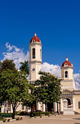 Framed Immaculate Conception Cathedral, Cienfuegos Cuba Print