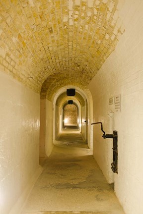 Framed Bermuda, Exhibits inside Fort St Catherine Print