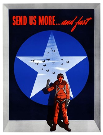 Framed Send Us More and fast Print