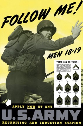 Framed Follow Me! Print