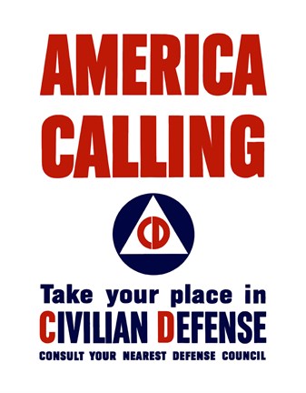 Framed America Calling Print