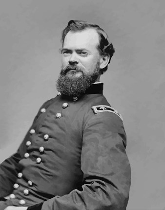 Framed General James Birdseye McPherson Print