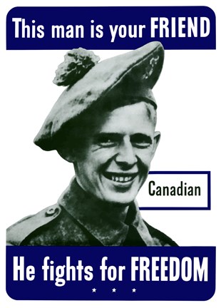 Framed This Man is Your Friend - Canadian Print