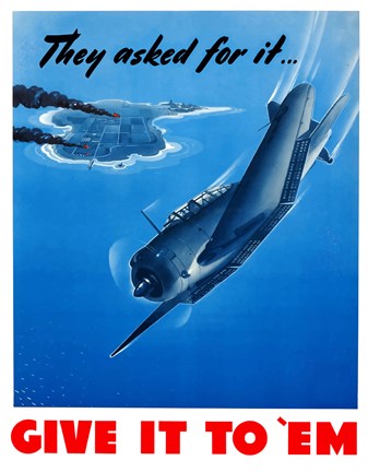 Framed Give It To Em Print