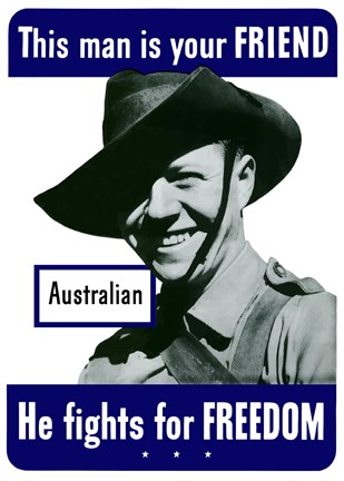 Framed This Man is Your Friend - Australian Print