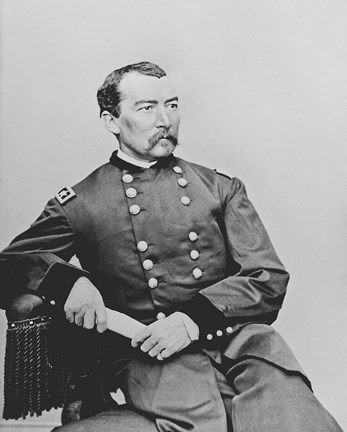 Framed General Philip Sheridan Print