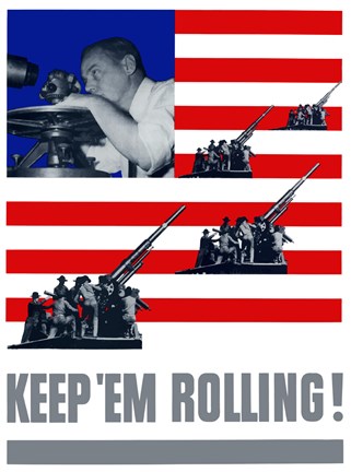 Framed Keep &#39;Em Rolling! Print