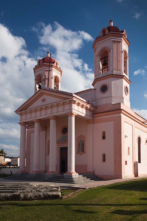 Framed Cuba, Catedral de San Rosendo, Cathedral Print