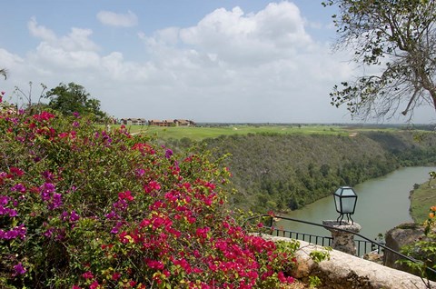 Framed Villas at Dye Fore, Dye Fore Golf Course, Los Altos, Casa De Campo, Dominican Republic Print