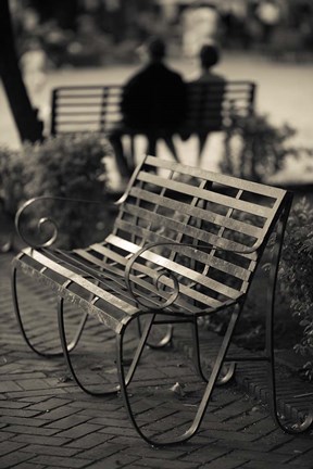 Framed Dominican Republic, Zona Colonial, Parque Colon park Print