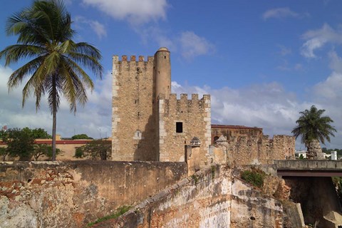 Framed Fort Ozama, Santo Domingo, Dominican Republic, Caribbean Print