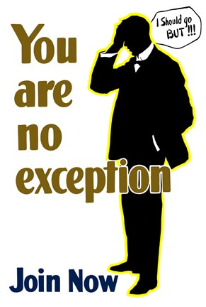 Framed You Are No Exception Print