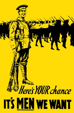 Framed It&#39;s Men We Want Print