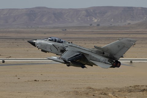 Framed Panavia Tornado of the Italian Air Force Print