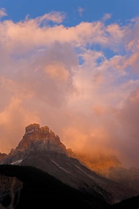 Framed British Columbia, Yoho NP, Cathedral Mountain Print