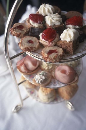 Framed High Tea in Stanley Park, Vancouver, British Columbia, Canada Print