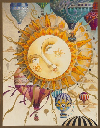 Framed Victorian Soaring Print