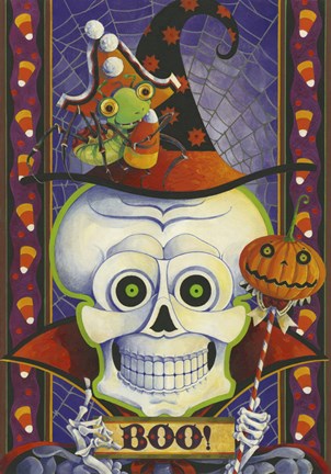 Framed Boo! Print