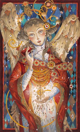 Framed Winter Angel Print