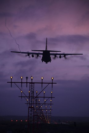 Framed C-130J Super Hercules Print