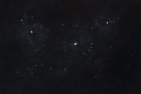 Framed Cluster of Stars in Outer Space Print