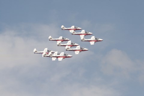 Framed Snowbirds 431 Air Demonstration Squadron of the Royal Canadian Air Force Print