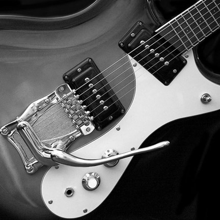 Framed Classic Guitar Detail V Print