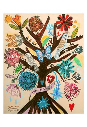 Framed Viva la Vida Print