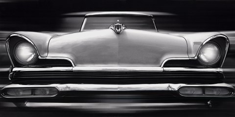 Framed Lincoln Continental Print