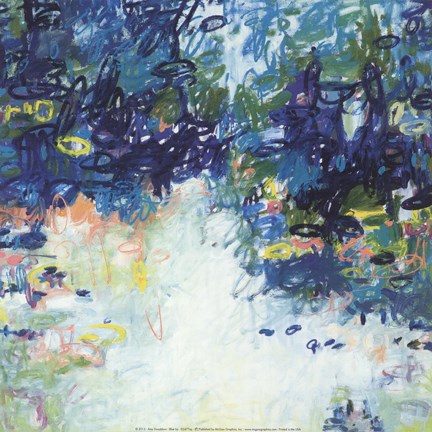 Framed Blue Ivy Print