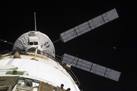 Framed Johannes Kepler Automated Transfer Vehicle Print