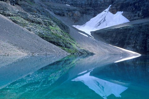 Framed Lake Oesa, Yoho National Park, British Columbia, Canada Print