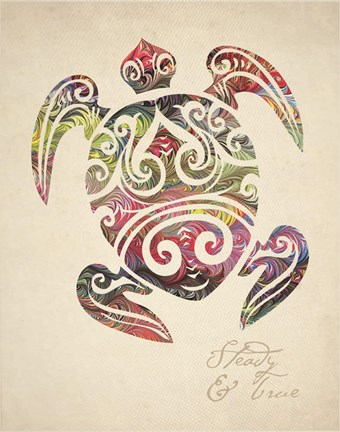 Framed Turtle Set 02 Print