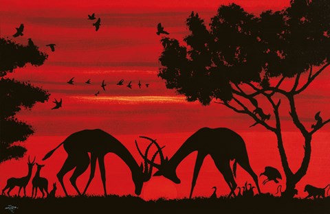 Framed Samburu Park Print