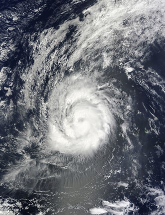 Framed Hurricane Julia Print