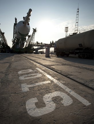Framed Soyuz Rocket Print